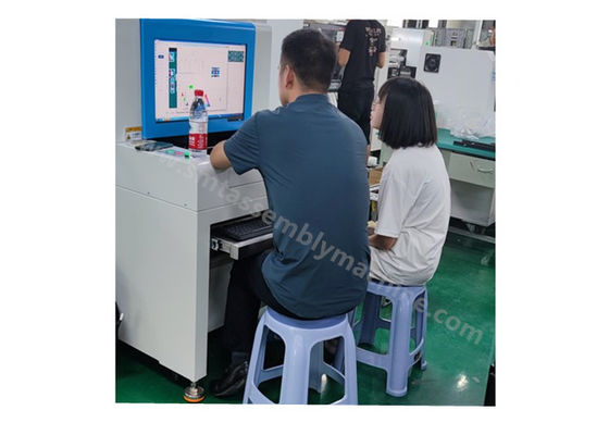 SZ-X3 AOI Inspection Machine detects 0.3pitch chip IC virtual soldering