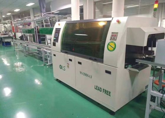 High Efficiency Mini Wave Soldering Machine Economic Type With Touch Screen